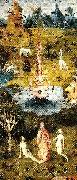 Hieronymus Bosch den vanstra flygeln i ustarnas tradgard France oil painting artist
